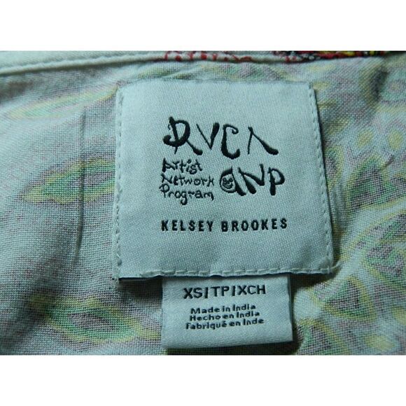 RVCA Kelsey‎ Brookes Dress X-Small Ivory Serotonin Dress  Wave Riding Vehicles - Picture 11 of 13